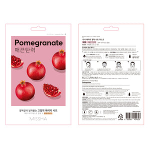 Luftige Passform Sheet-Maske - Granatapfel - Missha - 3
