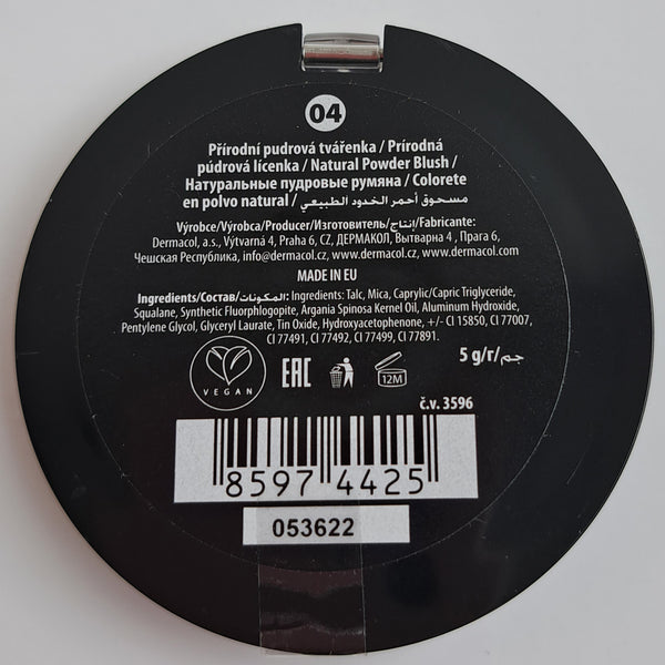 Natürliches Puderrouge - Dermacol : 04 - 2