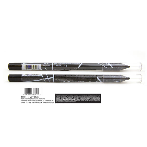 Gel Glide Eyeliner-Stift - L.A. Girl : Very Black - 2