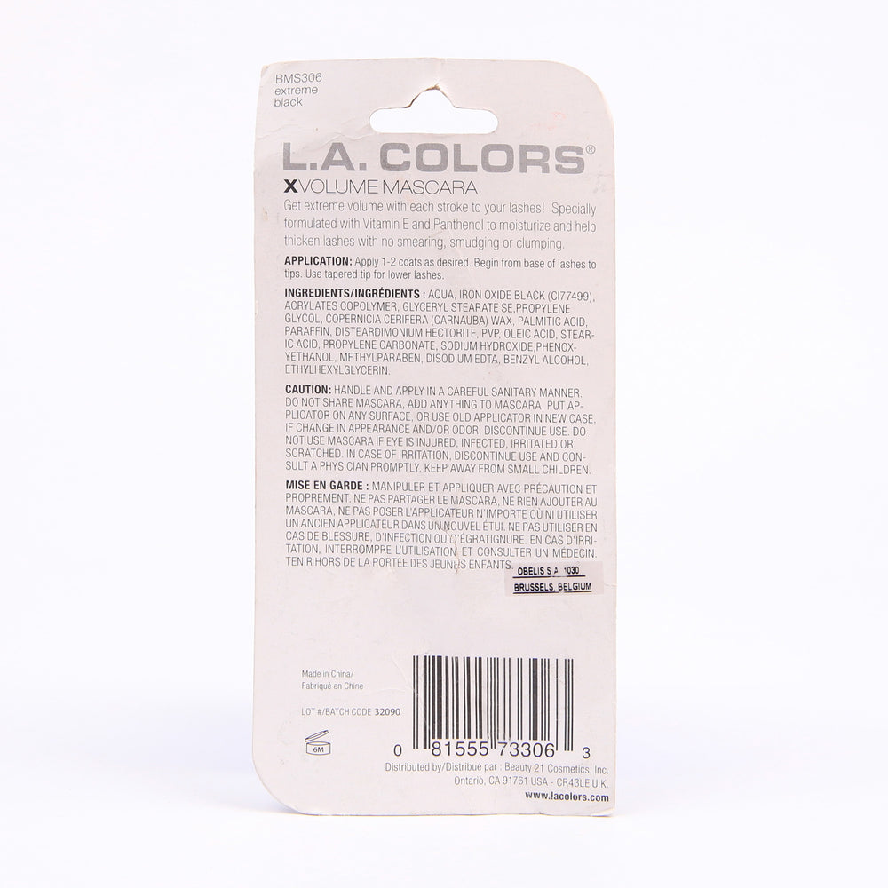 Die Colors Blister X Volume Mascara - L.A. Colors - 1