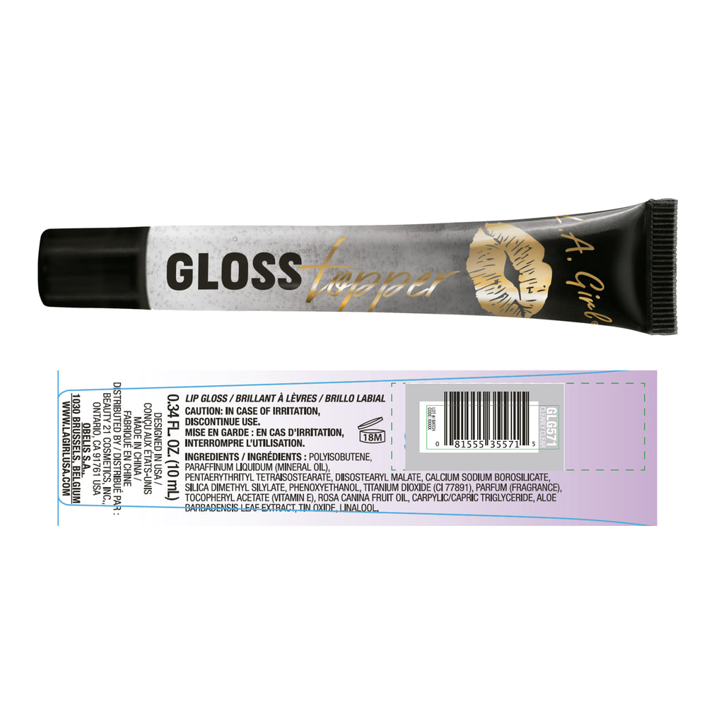 Lipgloss - Gloss Topper Clearly Clear - L.A. Girl - 1