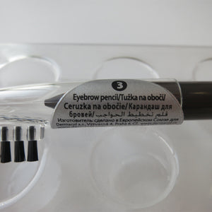 Weicher Brauenstift - Dermacol : Lápiz de cejas - 03 - 3