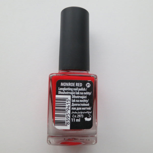 Nagellack 5 Tage - 5 Tage Aufenthalt Nr. 33 - Dermacol : 21: Monroe Red - 3