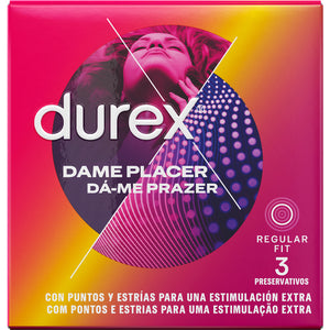Durex Kondome Gib mir Vergnügen 3 Stück - Durex - 1