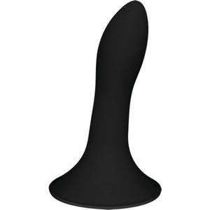 Hitsens 5 - Doppeldichte Silikon Dildo Schwarz - Adrien Lastic - 1