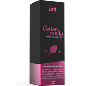 Küssebarer Massagegel mit Zuckerwatte-Aroma - 30ml - Intt - 3