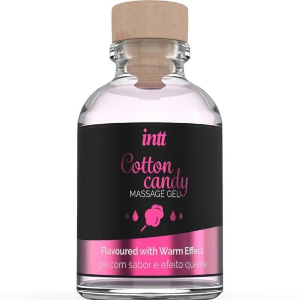 Küssebarer Massagegel mit Zuckerwatte-Aroma - 30ml - Intt - 1