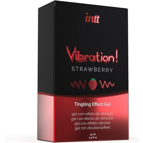 Erdbeergeschmack Flüssiges Vibrator 15ml - Intt - 3