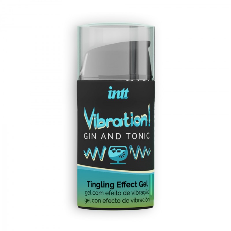 Vibrations Gin Tonic Flüssig Vibrator 15ml - Intt - 1