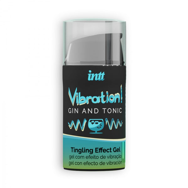 Vibrations Gin Tonic Flüssig Vibrator 15ml - Intt - 1