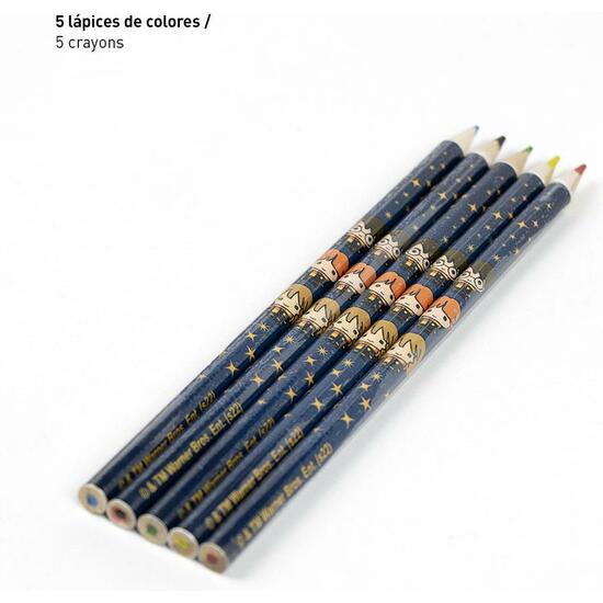 Colorierbarer Harry Potter Blue Schreibwaren-Set - Cerdá - 6