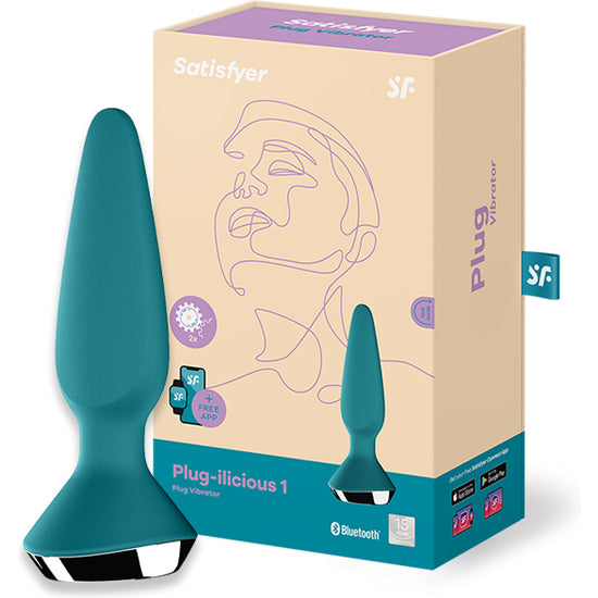 Anal-Plug Vibrator Plug-ilicious 1 Benzin - Satisfyer - 1