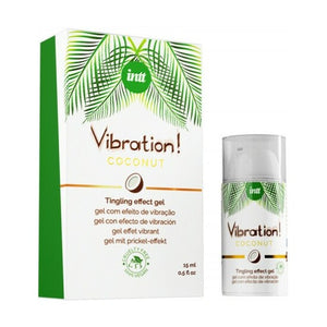 Veganes Flüssiges Kokos-Vibrator 15ml - Intt - 1