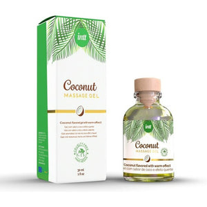 Veganes Küssbares Massagegel Kokos 30ml - Intt - 1