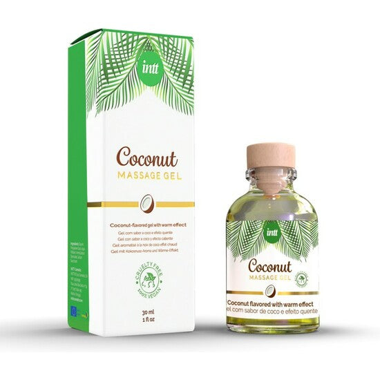Veganes Küssbares Massagegel Kokos 30ml - Intt - 1