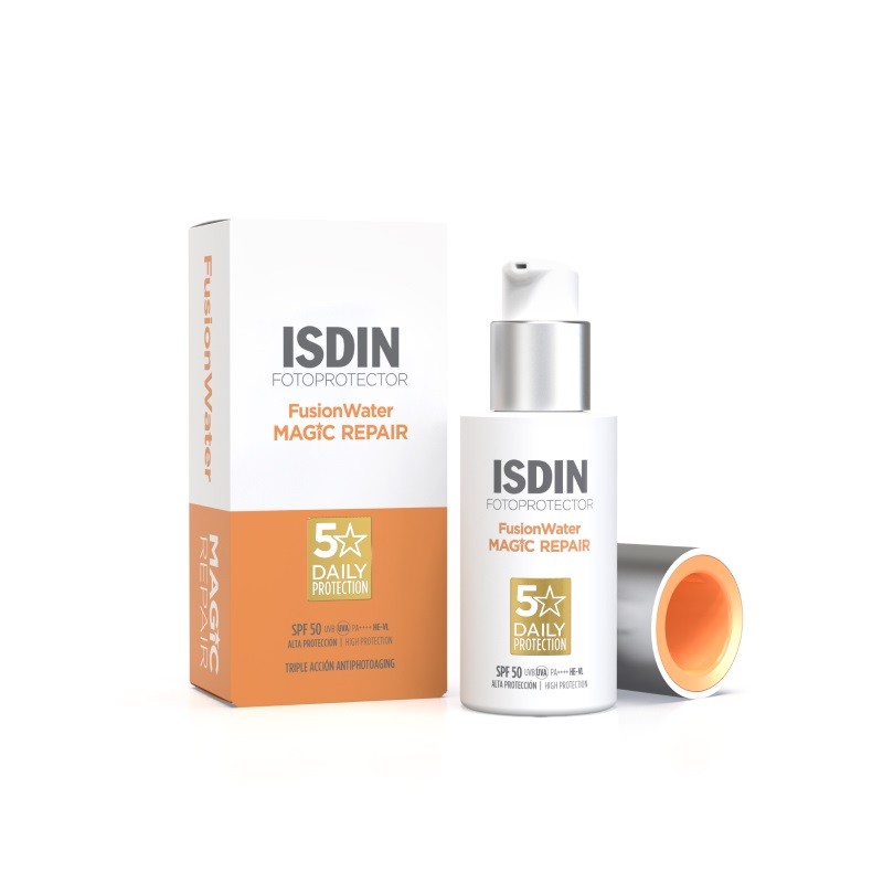 Gesichtssonnencreme Fusion Water Magic Repair SPF50 50ml - Isdin - 1