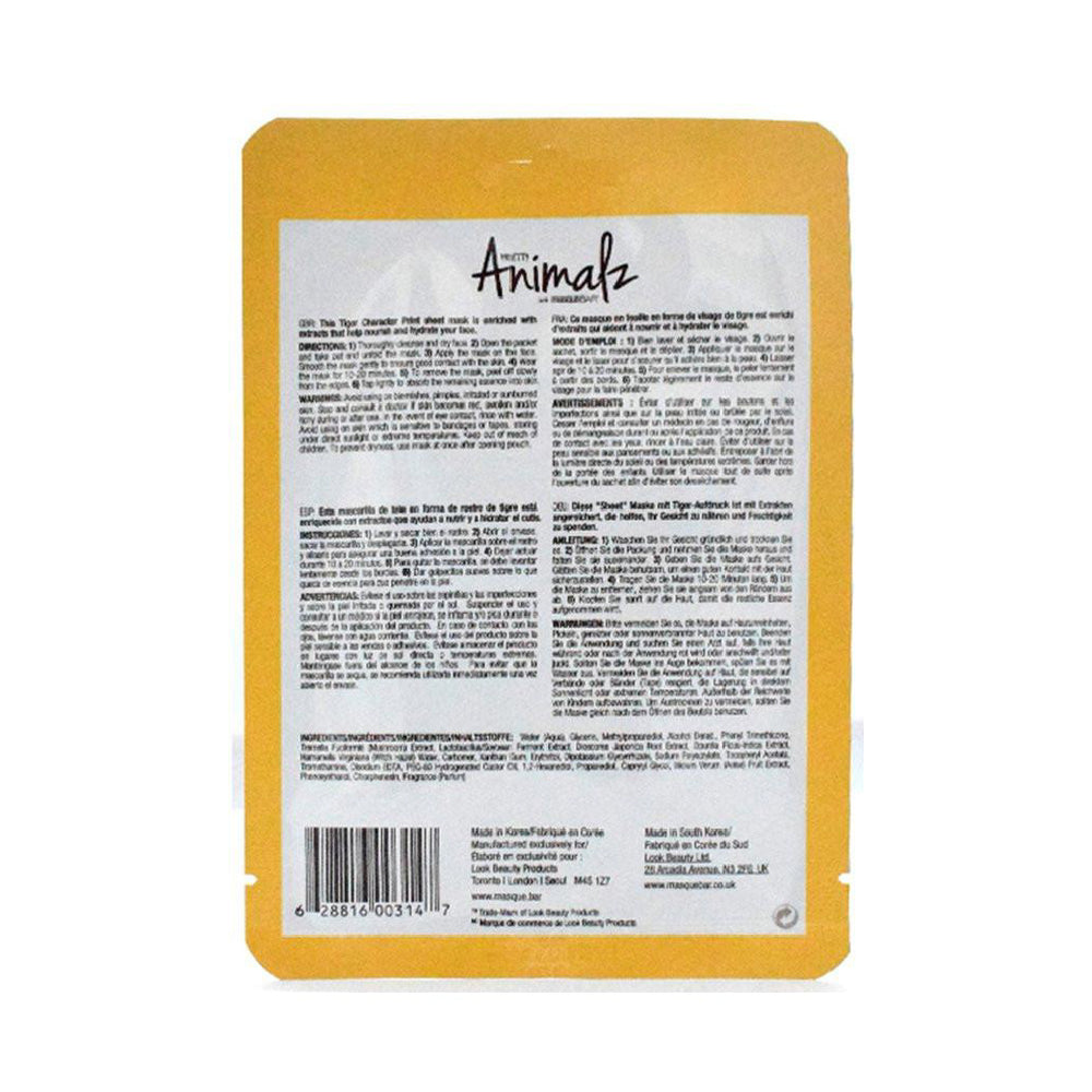 Tiger Feuchtigkeitsmaske - Animalz - 1