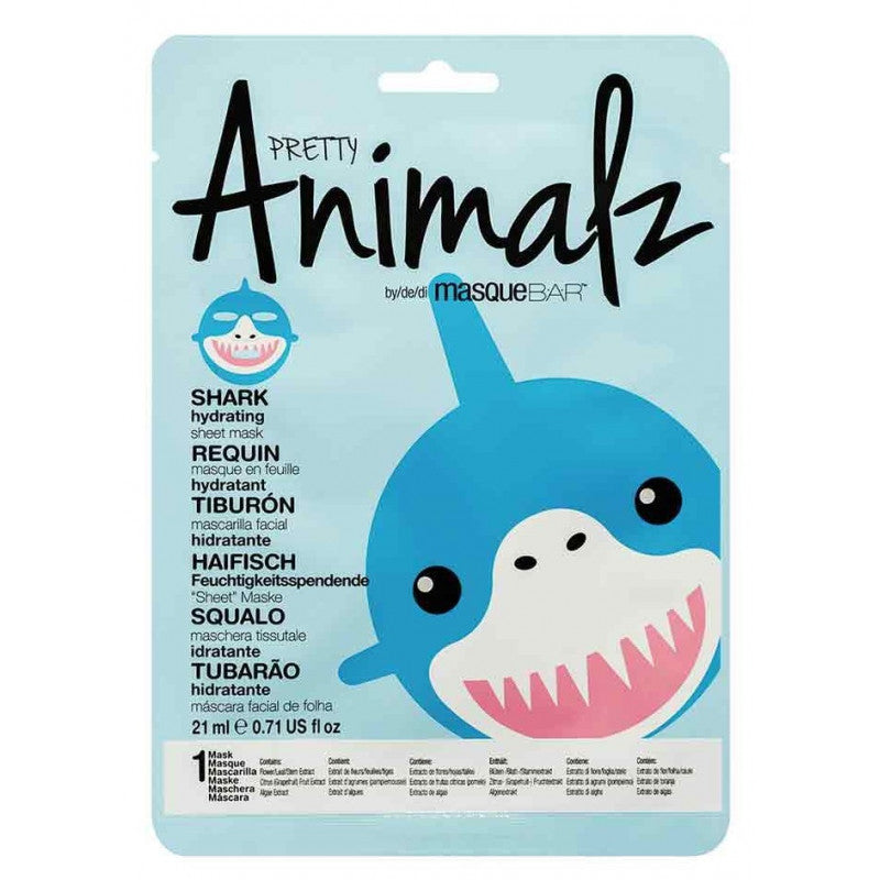 Feuchtigkeitsspendende Haifisch-Gesichtsmaske - Animalz - 1