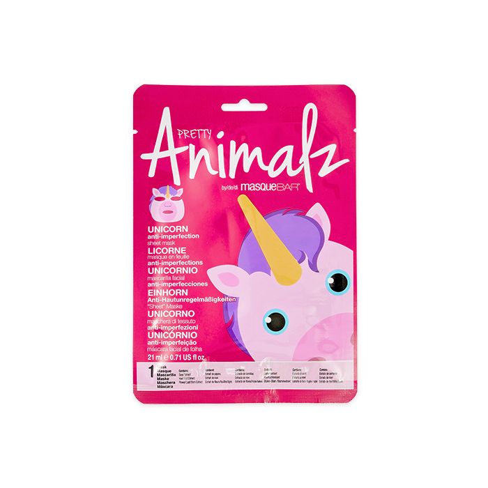 Anti-Unreinheiten-Einhorn-Gesichtsmaske - Animalz - 1