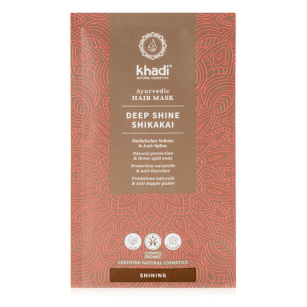 Deep Shine Hair Mask - Shikakai-Pulver 50 gr - Khadi - 1