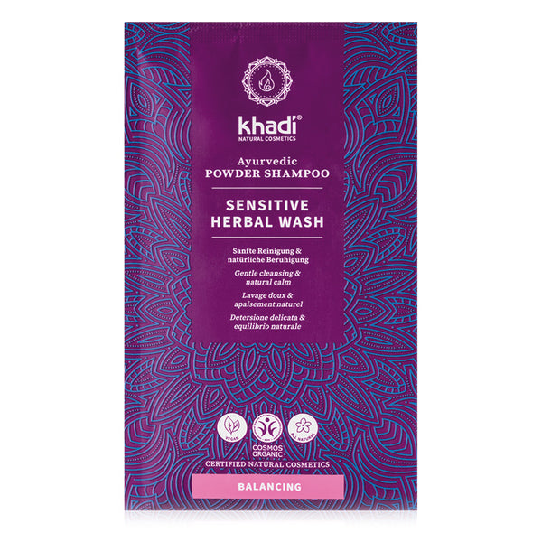 Pulver-Shampoo-empfindliches Haar 50 gr - Khadi - 1