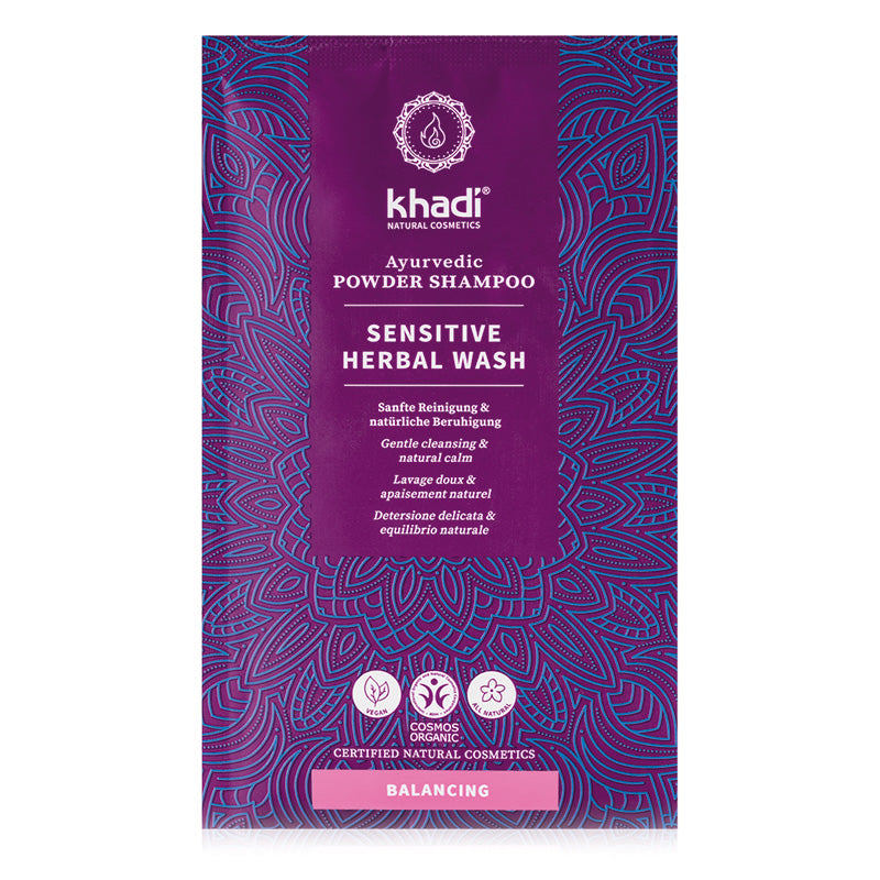 Pulver-Shampoo-empfindliches Haar 50 gr - Khadi - 1