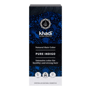 Indigo 100% rein und natürlich 100 gr - Khadi - 1