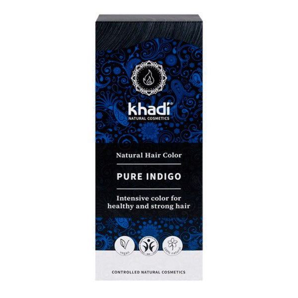 Indigo 100% rein und natürlich 100 gr - Khadi - 1