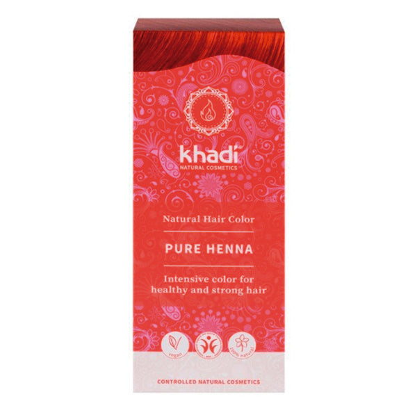 100 % reines natürliches Henna. Rot. 100 Gramm - Khadi - 1