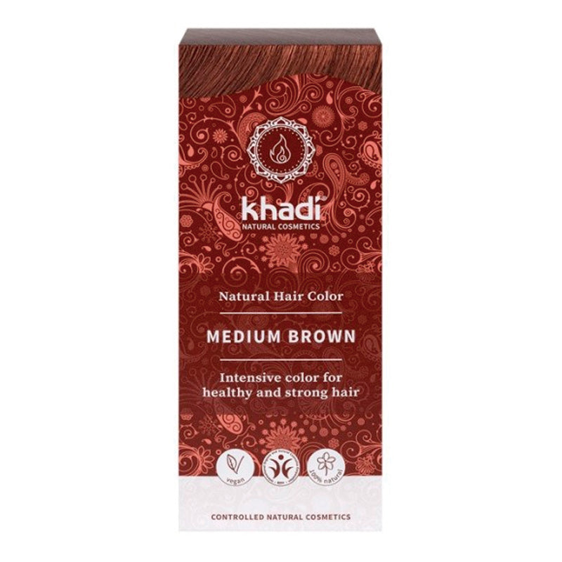 Kräuterfarbe Mittelbraun. 100 Gramm - Khadi - 1