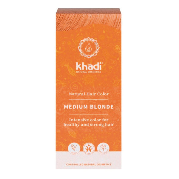 Pflanzliche Farbe Mittelblond. 100 Gramm - Khadi - 1