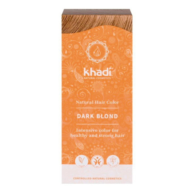 Pflanzenfarbe Dunkelblond/Asch. 100 Gramm - Khadi - 1