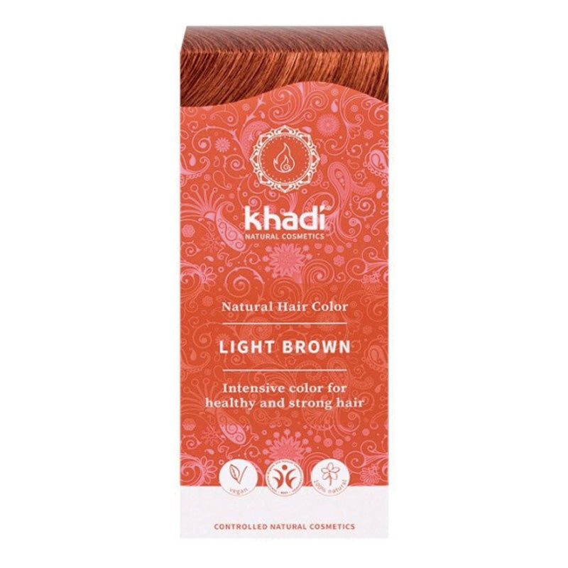 Pflanzliche hellbraune Farbe. 100 Gramm - Khadi - 1