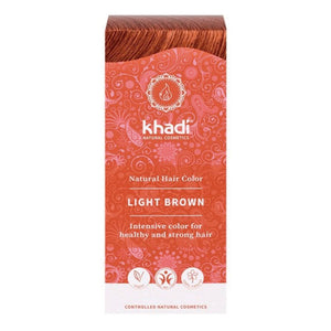 Pflanzliche hellbraune Farbe. 100 Gramm - Khadi - 1