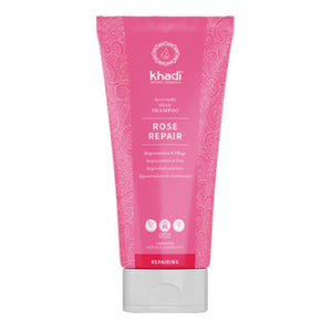 Rosa reparierendes Shampoo 200 ml - Khadi - 1