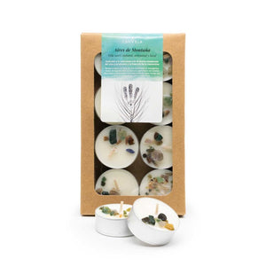 Aromatisierte Teelichter von CanVela - Khadi : Aires de Montaña - 1