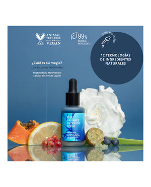 Peeling Serum mit Mandelsäure - Blue Radiance Enzymatisches Serum - 30ml - Freshly Cosmetics - 4
