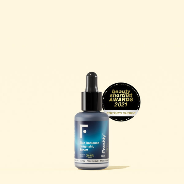 Peeling Serum mit Mandelsäure - Blue Radiance Enzymatisches Serum - 30ml - Freshly Cosmetics - 5
