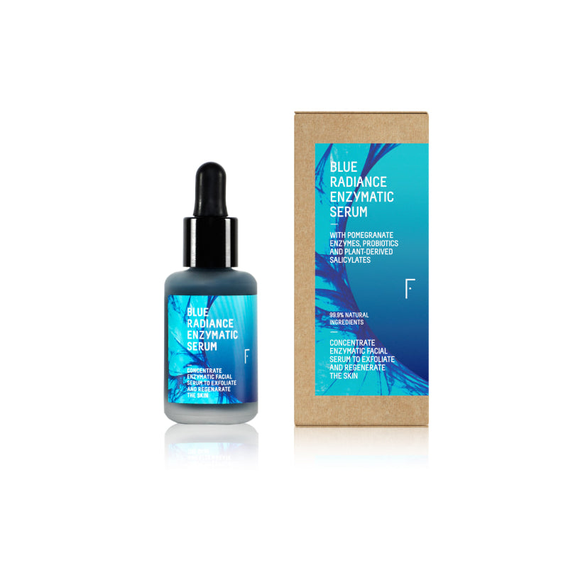 Peeling Serum mit Mandelsäure - Blue Radiance Enzymatisches Serum - 30ml - Freshly Cosmetics - 1