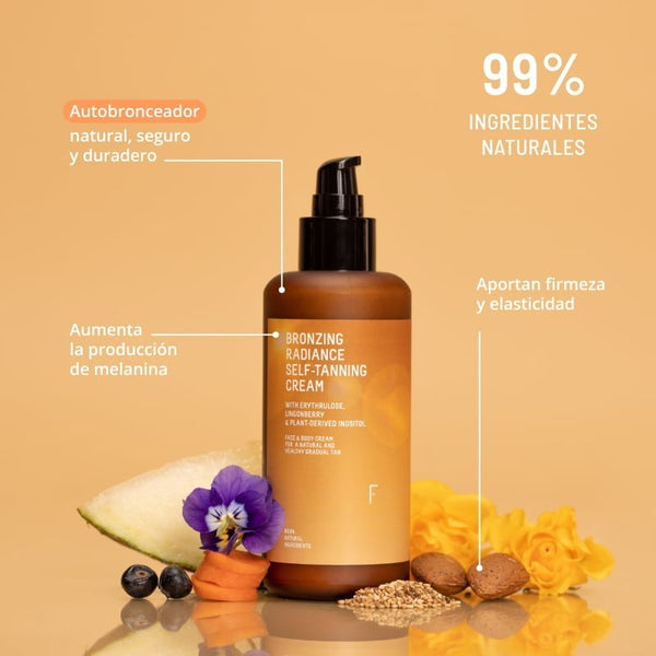 Selbstbräunende Creme Bronzing Radiance 200ml - Freshly Cosmetics - 4