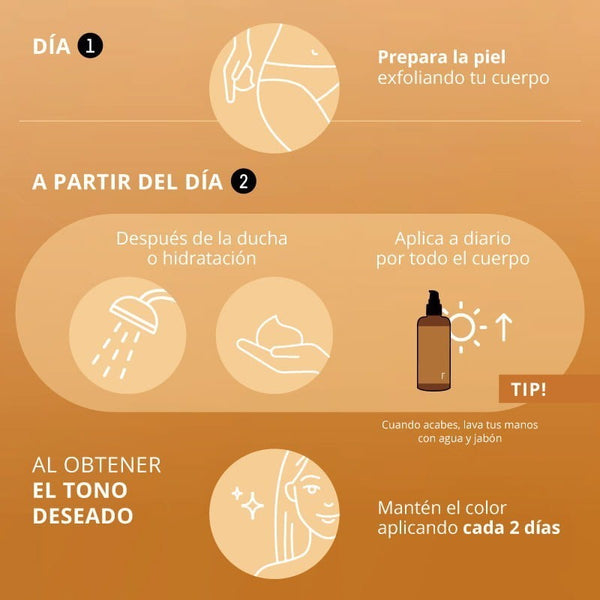 Selbstbräunende Creme Bronzing Radiance 200ml - Freshly Cosmetics - 6