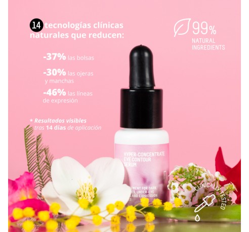 Augenkontur-Serum Hyper-Konzentrat 15ml - Freshly Cosmetics - 1