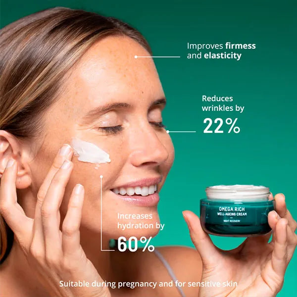 Omega-reiche Gesichtscreme Well-Ageing 50 ml - Freshly Cosmetics - 1