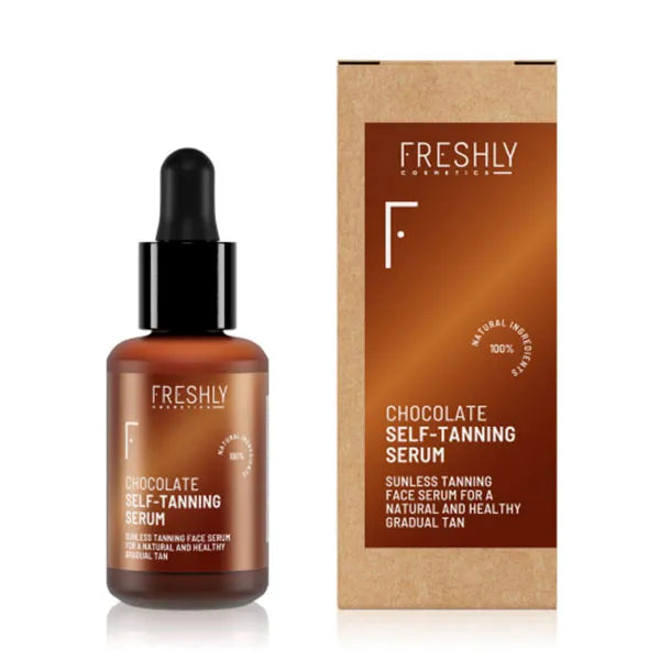 Gesichtsselbstbräuner - Schokoladen-Selbstbräuner - Freshly Cosmetics - 1
