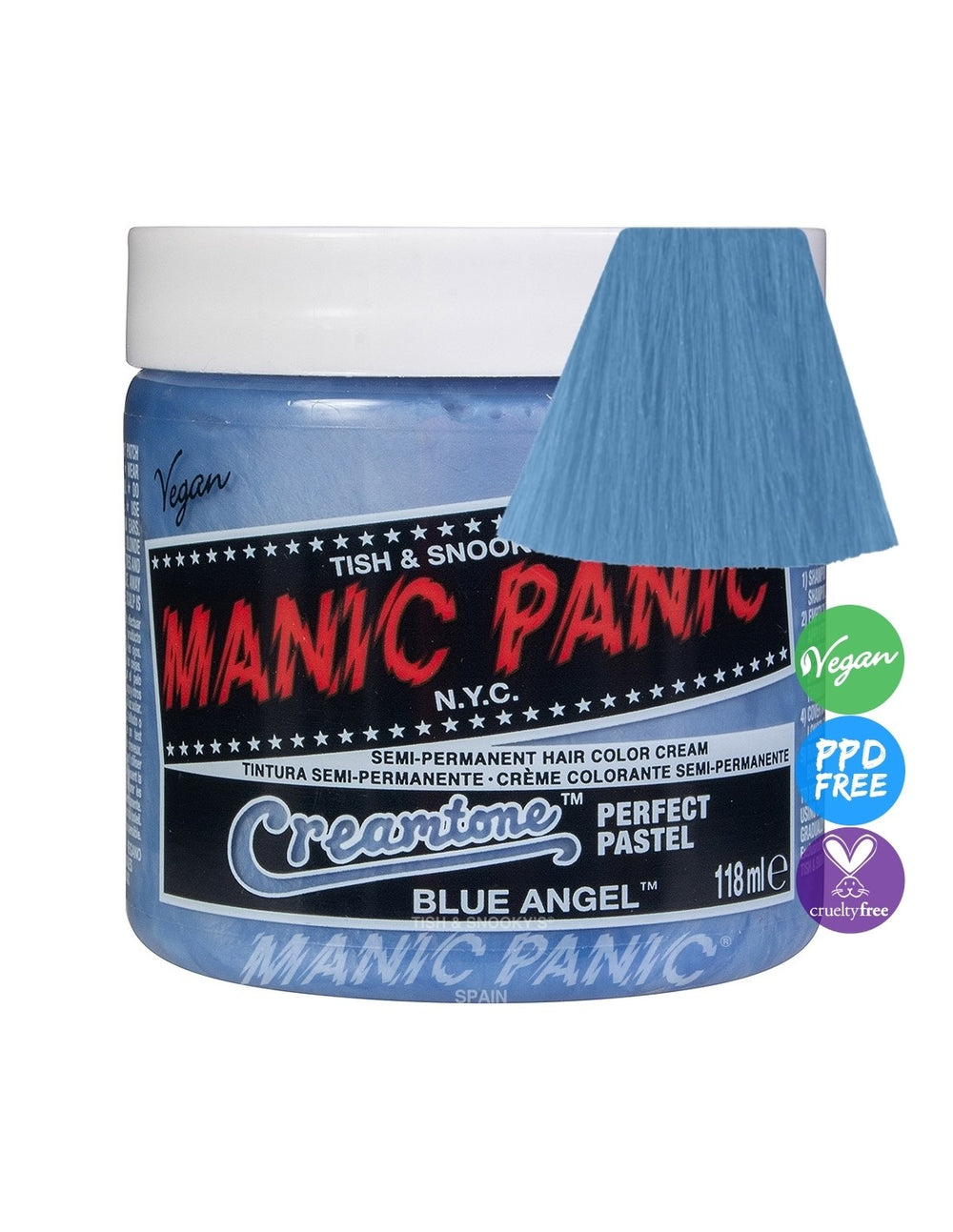 Klassischer Cremeton Semi-Permanent-Farbstoff - Manic Panic - 1