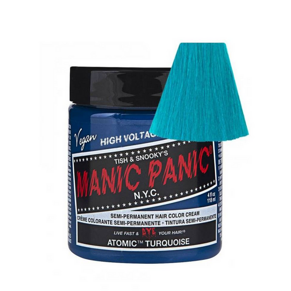 Semipermanenter Farbstoff Classic 118ml - Manic Panic : Atomic Turquoise - 1