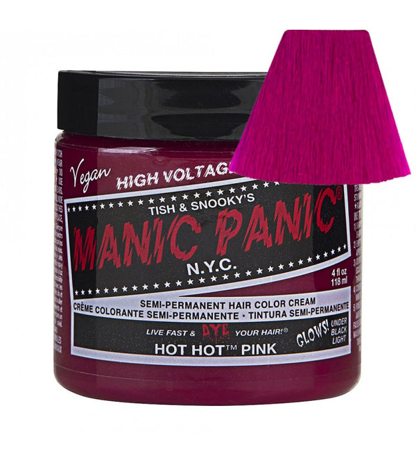 Semipermanenter Farbstoff Classic 118ml - Manic Panic : Hot Hot Pink - 1