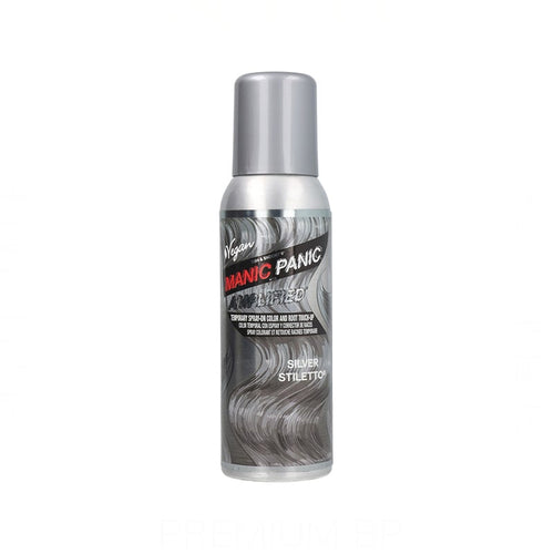 Verstärkter temporärer Sprühfarbstoff 125ml - Manic Panic : Silver Stiletto - 1