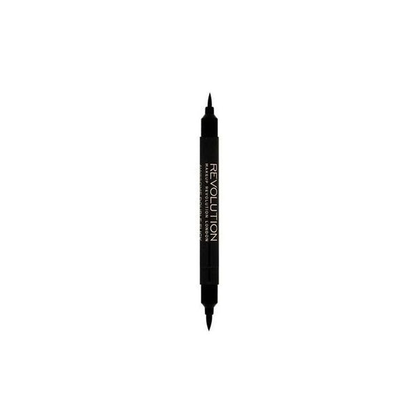 Eyeliner - Awesome Double Tip Fine and Thick - Makeup Revolution - Make Up Revolution - 1