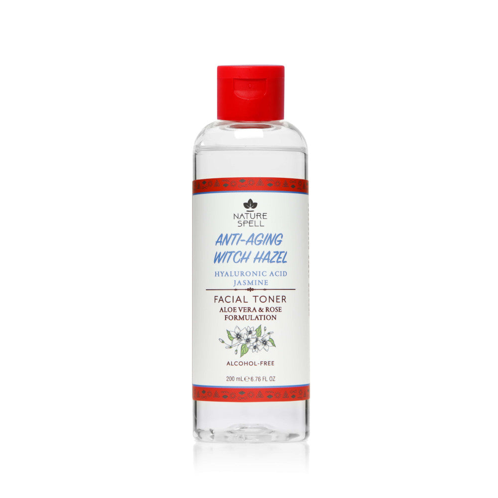 Anti-Aging-Toner - Anti-Aging-Hamamelis-Toner 200 ml - Nature Spell - 1